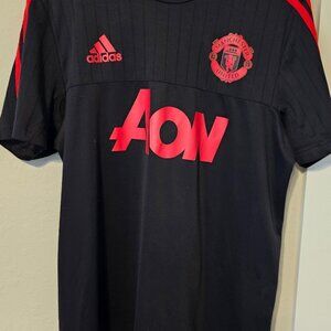 2015/2016 Manchester United Training Jersey Black Medium